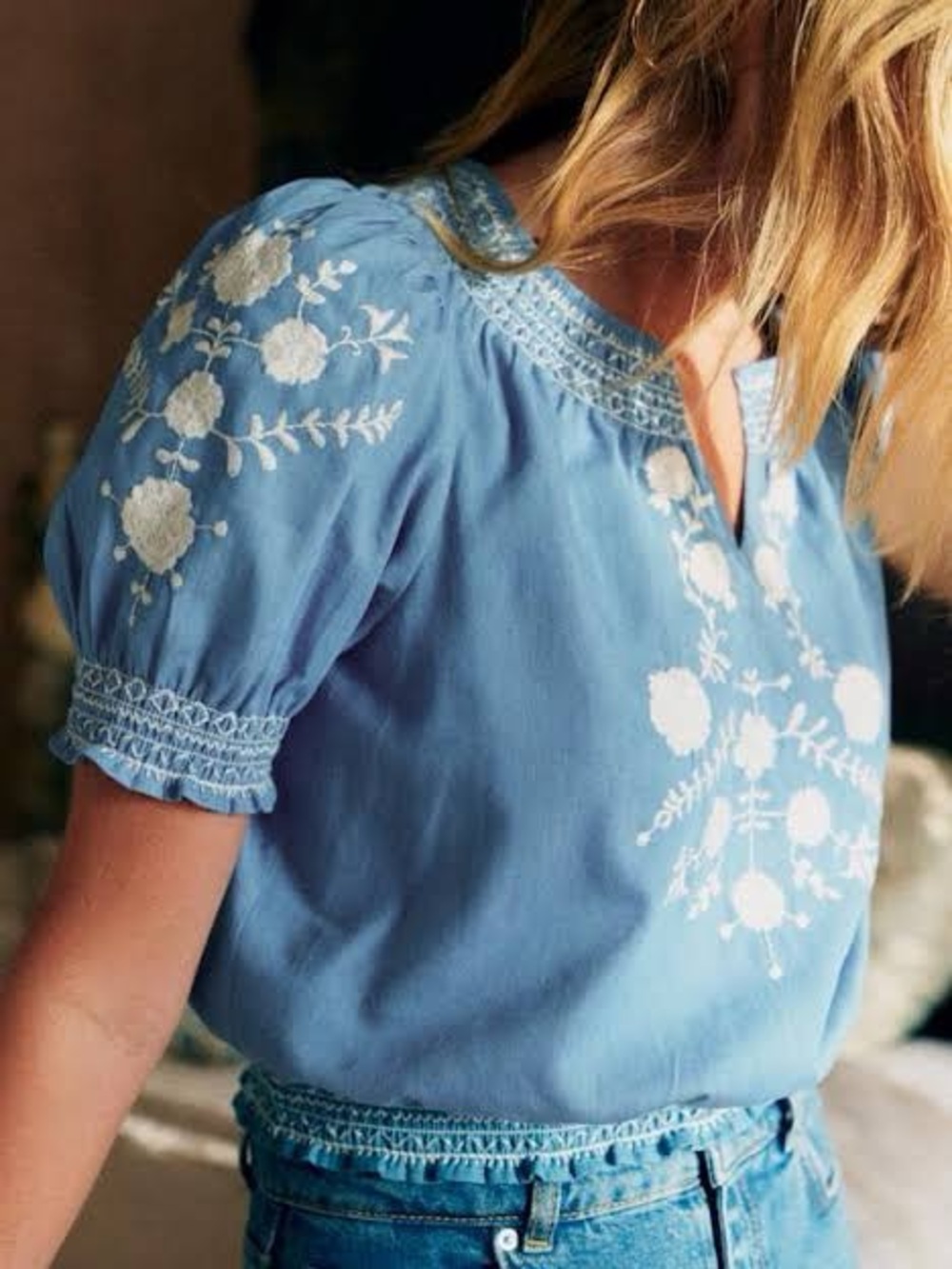 Sezane marru blouse. Size 36